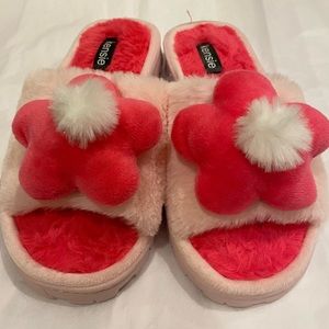 Pink slippers